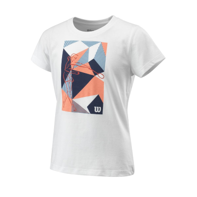 Wilson Junior Tee-Shirt Prism Play - Blanc